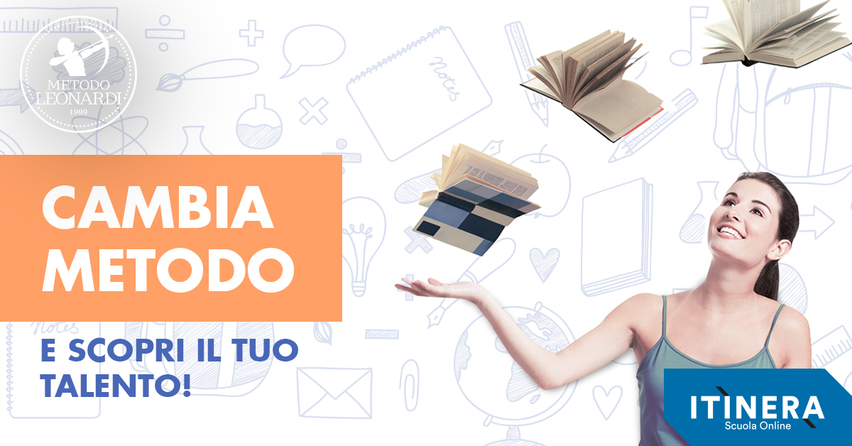 Cambia metodo e scopri il tuo talento Cambia metodo e scopri il tuo talento
