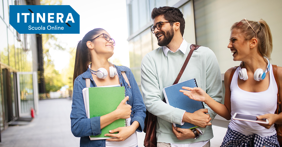 Con Itinera Scuola Online la voglia di studiare non si ferma più Con Itinera Scuola Online la voglia di studiare non si ferma più